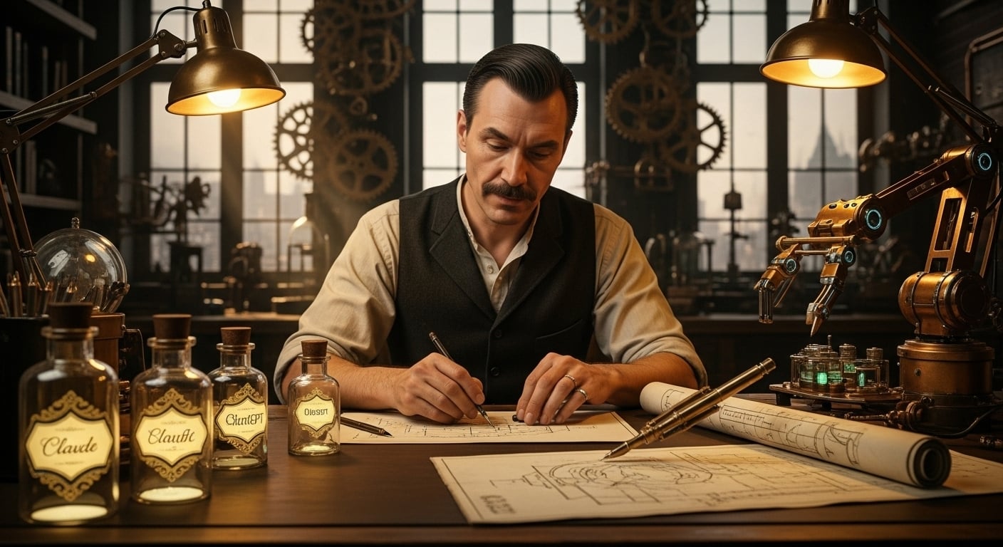 THE BUILD ROOM background